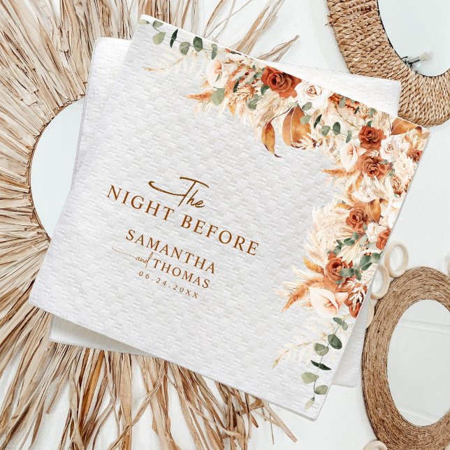 The Night Before Wedding Napkin (Creator Uploaded)