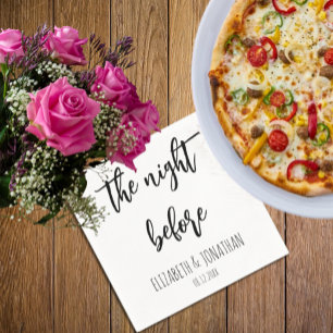 The Night Before Wedding Rehearsal Dinner Napkin