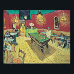 The Night Cafe by Van Gogh Poster<br><div class="desc">Van Gogh's The Night Cafe</div>
