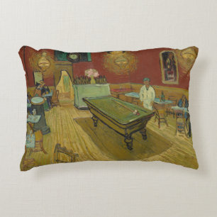 The Night Cafe by Vincent Van Gogh Decorative Cushion