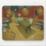 The Night Café by Vincent van Gogh Mouse Mat<br><div class="desc">The Night Café is an oil painting created by Dutch artist Vincent van Gogh in September 1888 in Arles. Its title is inscribed lower right beneath the signature. The painting is owned by Yale University and is currently held at the Yale University Art Gallery in New Haven, Connecticut.</div>