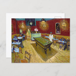 The Night Cafe   Van Gogh   Postcard