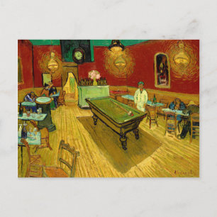 The Night Cafe Vincent Van Gogh Postcard