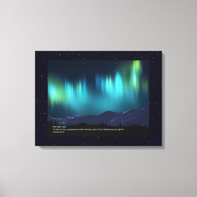 The Night Canvas Print (Front)