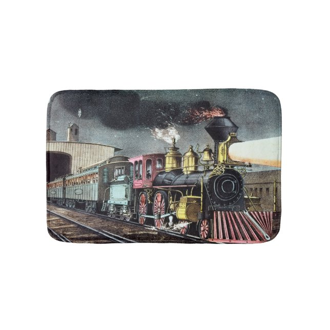 The Night Express: The Start Bath Mat (Front)