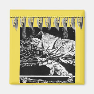 "The Night Guard" Magnet