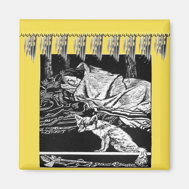 "The Night Guard" Magnet (Front)