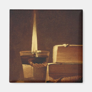 The night light, 1630-35 magnet