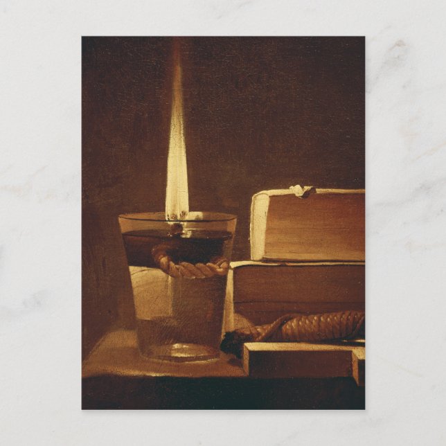 The night light, 1630-35 postcard (Front)