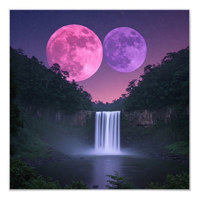 The Night Moons  Photo Print (Front)