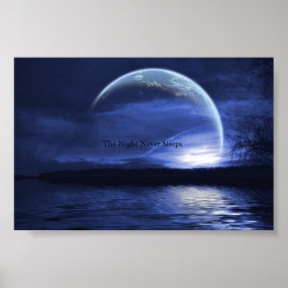 The Night Never Sleeps Poster