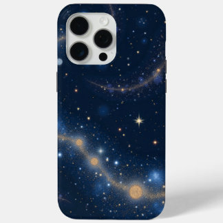 The night sky filled with hose iPhone 15 pro max case