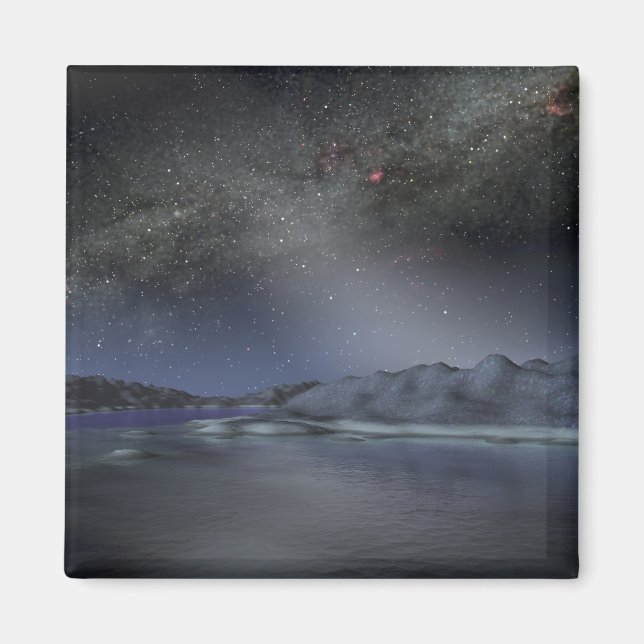 The night sky from a hypothetical alien planet 2 magnet (Front)