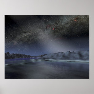 The night sky from a hypothetical alien planet 2 poster