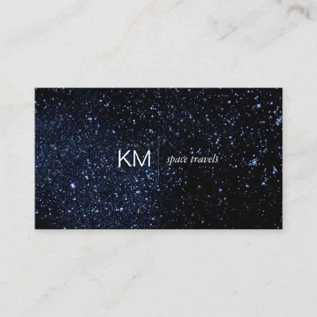 The Night Sky | Stars Business Card (Front)