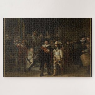 The Night Watch (1642) by Rembrandt van Rijn Jigsaw Puzzle