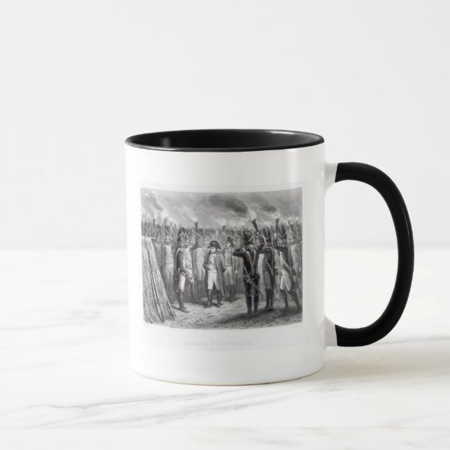 The Night Watch at Austerlitz Mug (Right)