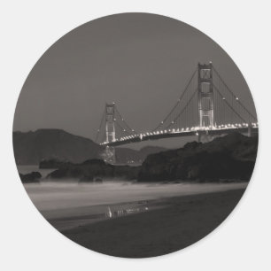 The Night Watch at Golden Gate Classic Round Sticker