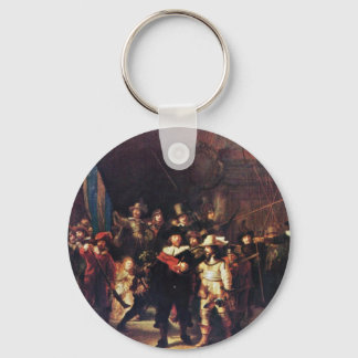 The Night Watch By Rembrandt Harmensz. Van Rijn Key Ring