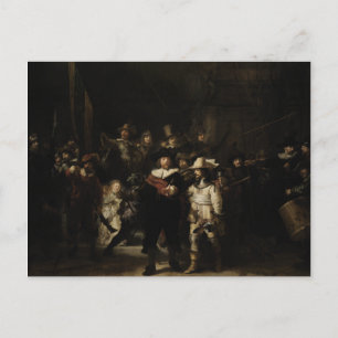 The Night Watch by Rembrandt van Rijn Postcard
