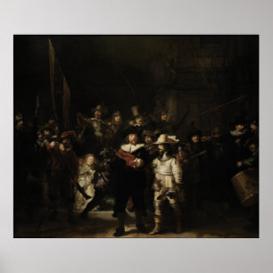 The Night Watch by Rembrandt van Rijn Poster