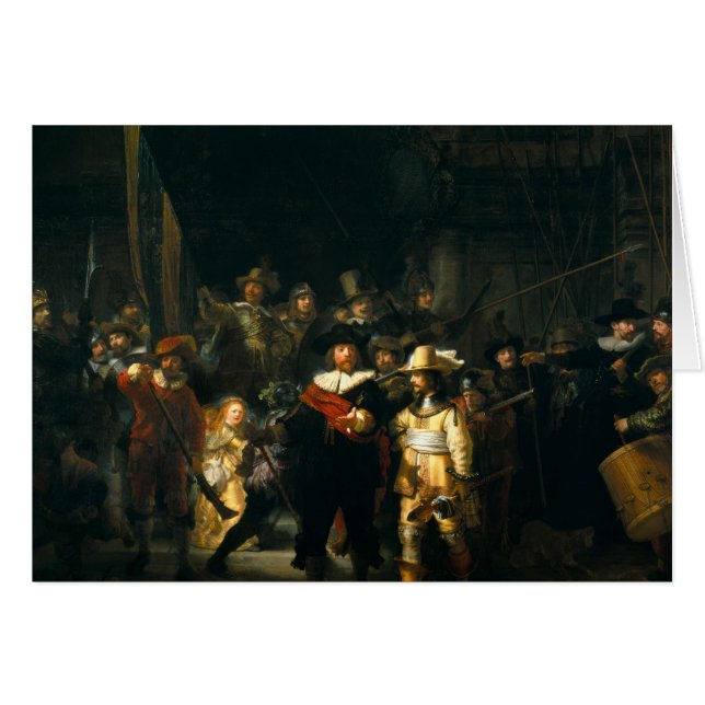 The Night Watch - Rembrandt (Front Horizontal)
