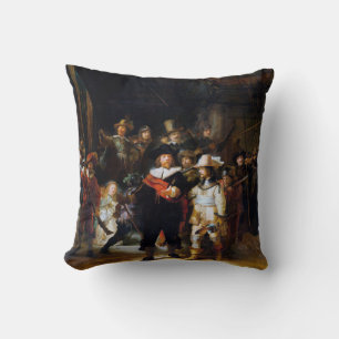 The Night Watch, Rembrandt, 1642 Cushion