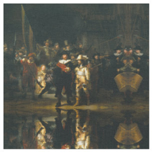 The Night Watch - Rembrandt Fabric