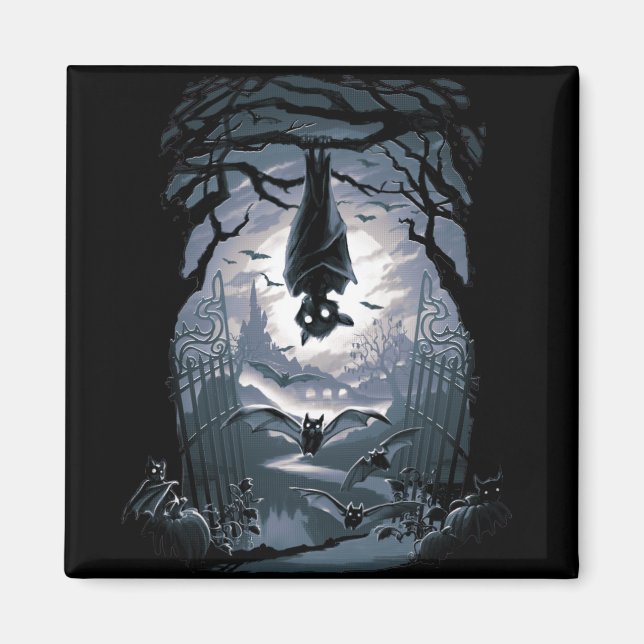 The Night Welcomes You Magnet (Front)