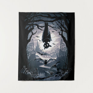 The Night Welcomes You Tapestry
