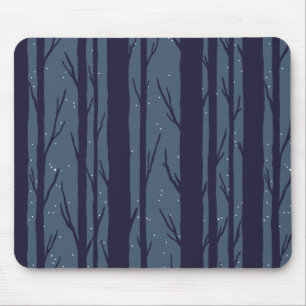The Night Woods Mouse Mat