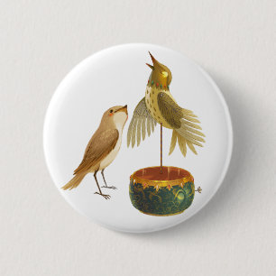The Nightingale 6 Cm Round Badge