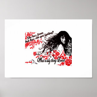 the nightingale and the rose poster