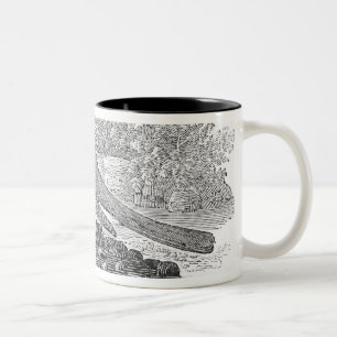 The Nightingale Two-Tone Coffee Mug