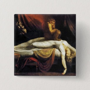 The Nightmare 15 Cm Square Badge