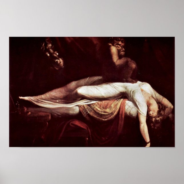 The Nightmare,  By Johann Heinrich Füssli (Best Qu Poster (Front)