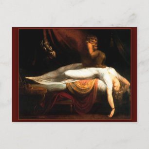 The Nightmare by John Henry Fuseli Postcard