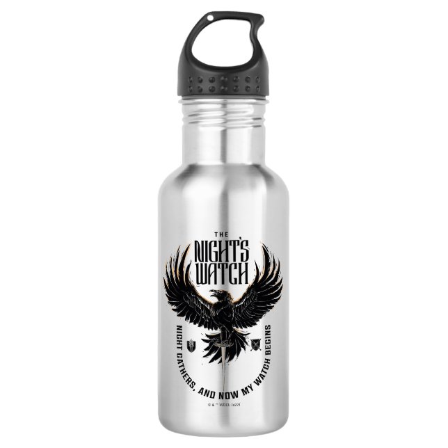The Night's Watch Motto 532 Ml Water Bottle (Front)