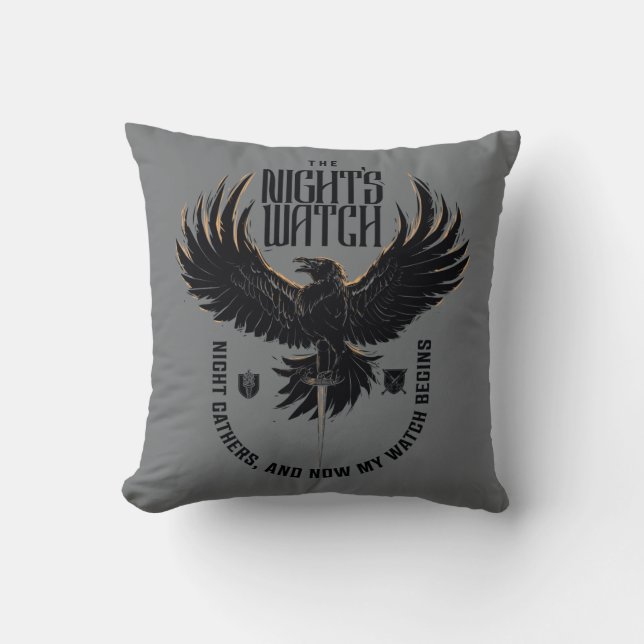 The Night's Watch Motto Cushion (Front)