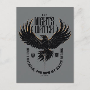 The Night's Watch Motto Postcard