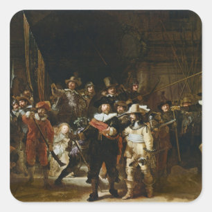 The Nightwatch Square Sticker