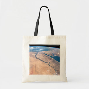 The Nile River, Red Sea And Mediterranean Sea. Tote Bag