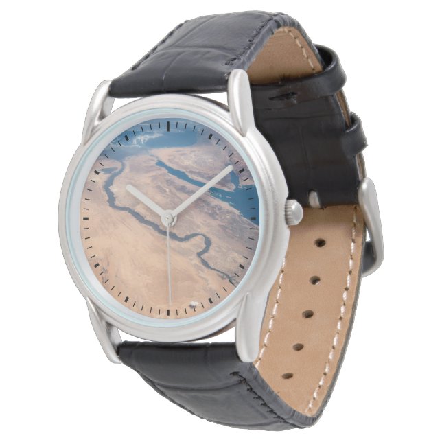 The Nile River, Red Sea And Mediterranean Sea. Watch (Angled)