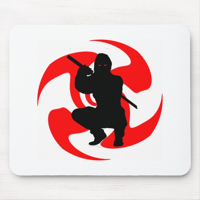 THE NINJA STRIKES MOUSE MAT (Front)