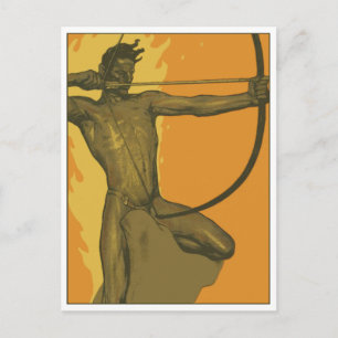 The Ninth Arrow by Fritz Erler Postcard