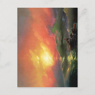 The Ninth Wave (1850), by Ivan Aivazovsky. Oil on Postcard
