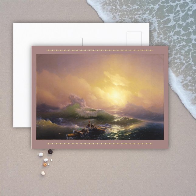 The Ninth Wave by  Ivan Aivazovsky Postcard (Creator Uploaded)