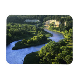 The Niobrara River near Valentine Nebraska Magnet