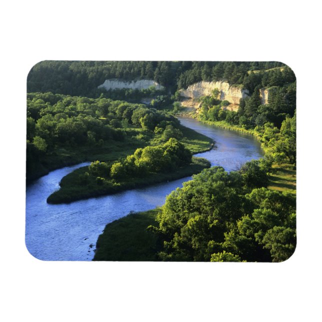 The Niobrara River near Valentine Nebraska Magnet (Horizontal)