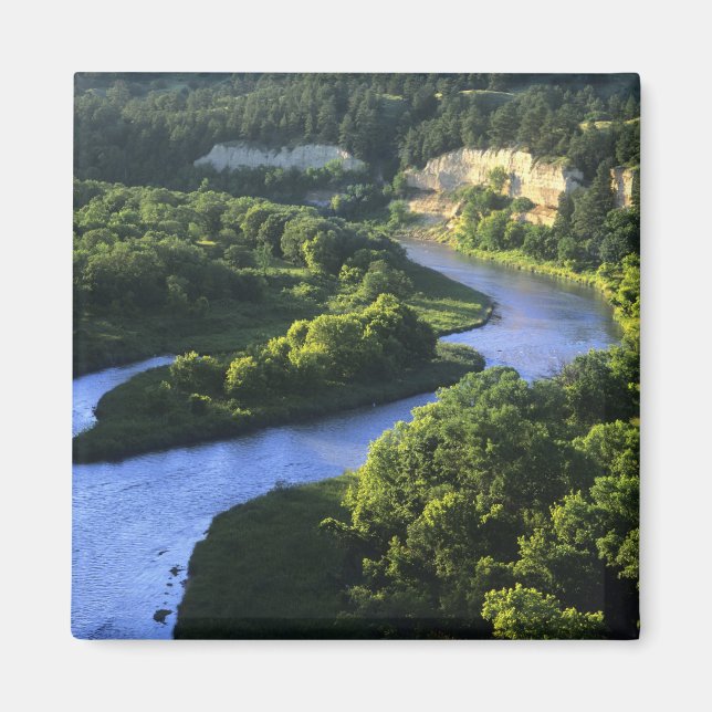 The Niobrara River near Valentine Nebraska Magnet (Front)